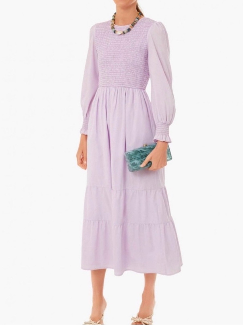 EUC Tuckernuck Pomander Place Lavender Juliette Prairie Maxi Dress